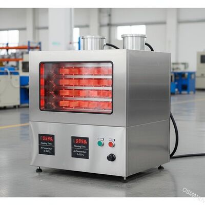 Asciugatrici industriali a infrarossi con tempo di riscaldamento 0-999s e temperatura dell'aria 0-200C
