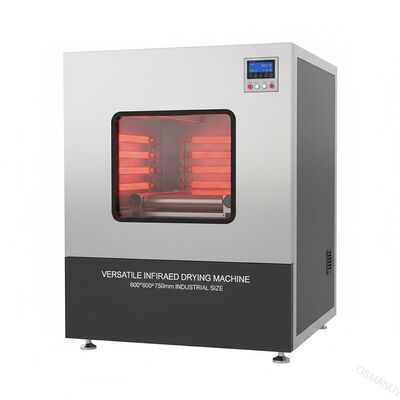 Macchina di asciugatura a infrarossi versatile con 600*600*750 mm di dimensione per l'industria