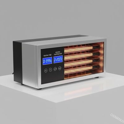 Tempo di riscaldamento 0-999s e temperatura di riscaldamento 0-200C Asciugatrici a infrarossi