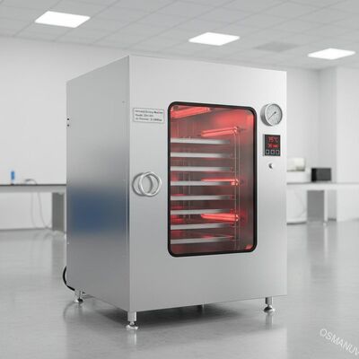 Macchina di asciugatura a infrarossi da 600*600*750 mm con pressione d'aria da 0 a 0,8 MPa per asciugatura versatile