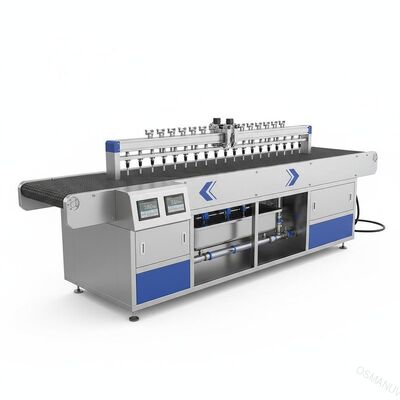 Apparecchiature per il rivestimento a spruzzo con larghezza da 0 a 1000 mm e velocità da 0 a 3 m/min per i processi di rivestimento