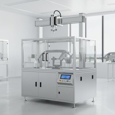 Macchina di rivestimento automatico a spruzzo con altezza di spruzzo 0-1000 mm e angolo di spruzzo 0-180°