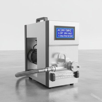 AC220V/50HZ Spray Coating Machine con angolo di spruzzatura da 0 a 180° e distanza di spruzzatura da 0 a 200 mm