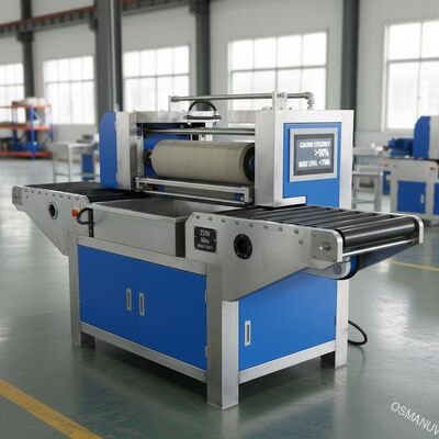 Equipaggiamento di rivestimento a rulli da trasporto per carico pesante da 220V 50Hz con efficienza di rivestimento ≥90% Livello acustico ≤75dB