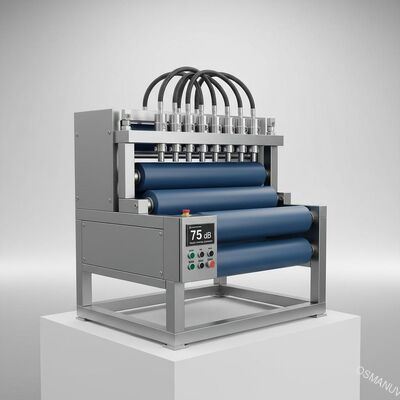 Apparecchiature per rivestimento a rulli da 75 dB per apparecchiature industriali per rivestimento a spruzzo