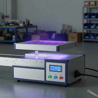 Unità di curatura a luce UV per applicazioni industriali di adesivi e colla