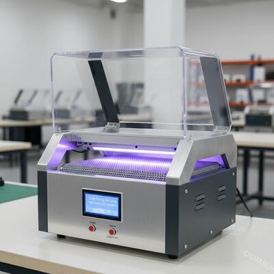 Macchina di curatura UV a processo semplice per la produzione a piccoli lotti meno investimenti