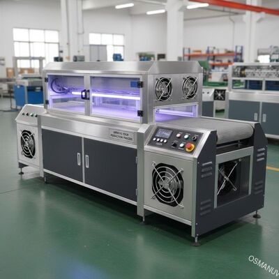 0-15m/min Velocità Sistema di cura UV con raffreddamento ad aria Migliora il tuo processo di produzione