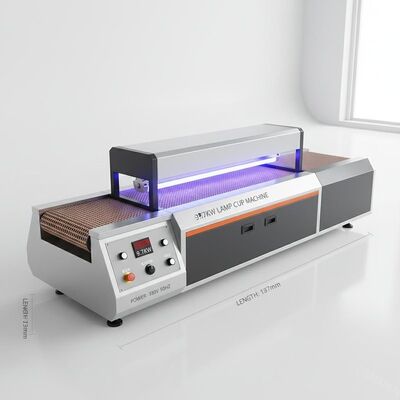 1387mm 9.7KW UV Lamp Curing Machine con 380V 50HZ tensione di alimentazione