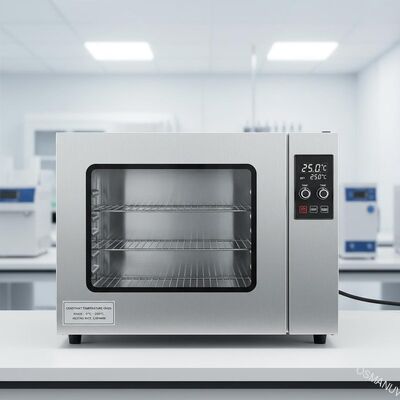 Un forno a temperatura costante Intervallo di temperatura da 0°C a 250°C Tasso di riscaldamento 2,0°C/min