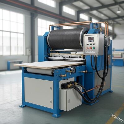 Macchina di trasferimento di calore rotante con 1 tensione 360-410V 50HZ per cartone di silicato di calcio