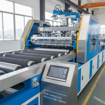 Soluzioni su misura per l'automazione avanzata Linea di rivestimento di rottami Larghezza effettiva 1320 mm
