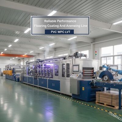 Performance affidabile di precisione di ingegneria pavimenti di rivestimento e linea di ricottura per PVC WPC LVT