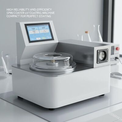 Alta affidabilità ed efficienza Spin Coater UV Coating Machine compatta per il rivestimento perfetto