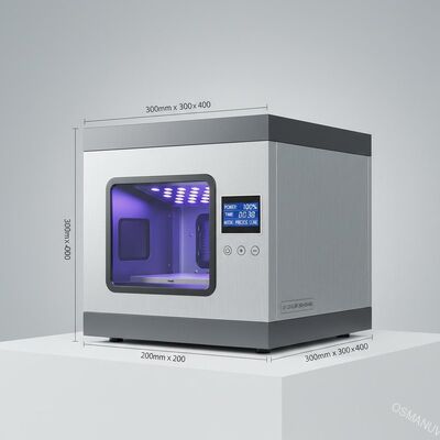 300mm*300mm*400mm UV LED Curing Machine per 200mm*200mm Curing Area e Precise Curing