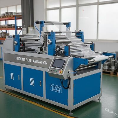 Attrezzature di laminazione di pellicole efficienti con controllo PLC 380V 50HZ