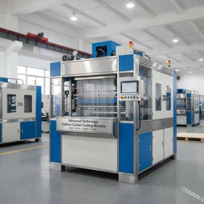 Tecnologia avanzata 1320 mm macchina per rivestimento di tende 6000 mm × 2200 mm × 1400 mm Dimensione