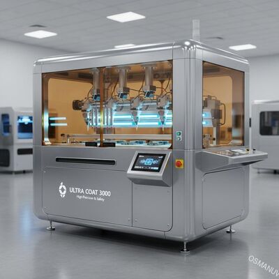 Macchina per rivestimento ad ultravioletti ad alta precisione e sicurezza per applicazioni di rivestimento