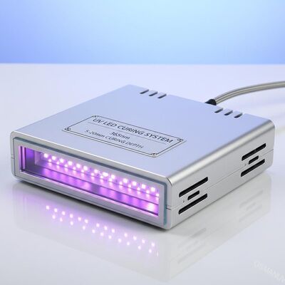 Macchina di curatura a LED UV in lega di alluminio per 5-20 mm profondità di curatura 365 nm lunghezza d'onda