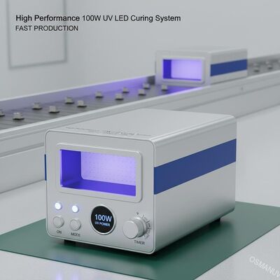 Sistema di cura LED UV ad alte prestazioni da 100 W per una produzione rapida