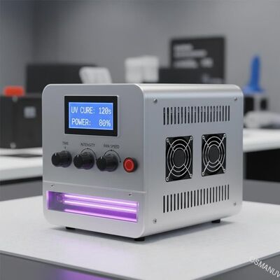 Macchina di raffreddamento dell'aria a controllo manuale a LED UV per l'alluminio