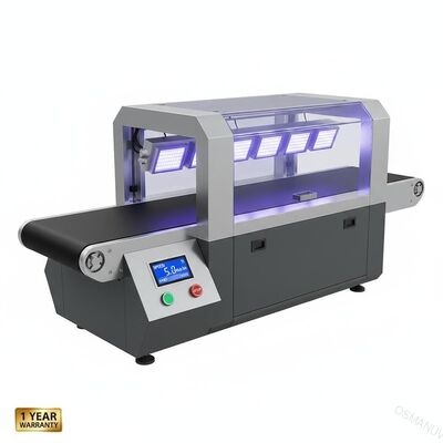 1 anno Sistema di curatura a LED ultraviolette con velocità di curatura di 1-10 m/min