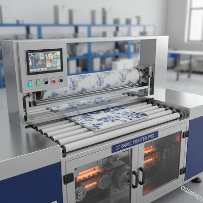 Macchine di trasmissione del calore a rotazione ceramica a rulli per la stampa su misura