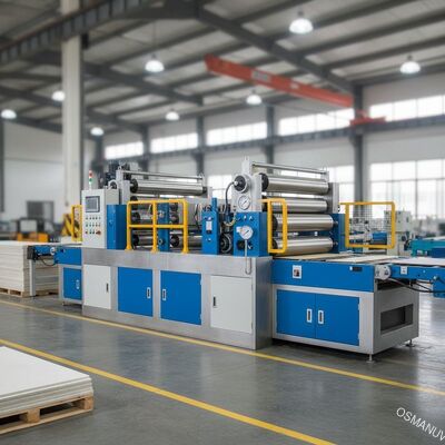 3500 mm×1720 mm×1850 mm Macchina di trasferimento di calore rotante per cartone di silicato di calcio 1