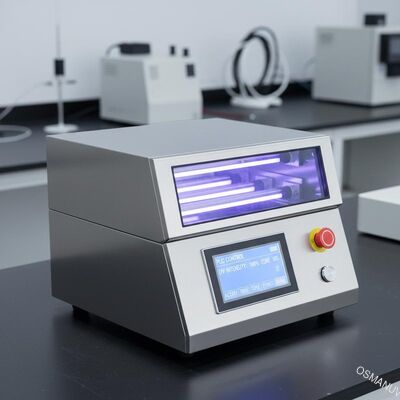 PLC controllo in acciaio inossidabile macchina di raffreddamento UV con lampada UV da 365 nm per alimentazione AC220V 50HZ