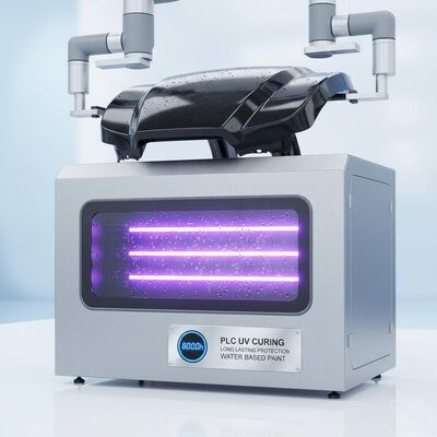 PLC UV Curing Machine Protezione duratura Vernice a base d'acqua con durata di 8000h