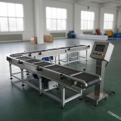 Sistema di trasporto a nastro di 50 kg/h con controllo automatico della velocità