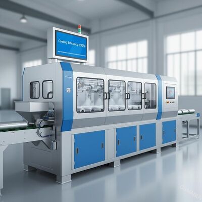Macchine per la fabbricazione di rulli trasportatori ad alte prestazioni con efficienza di rivestimento ≥ 90%