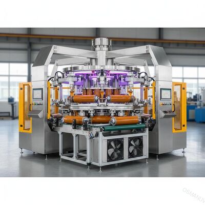 Macchina per la fabbricazione di rulli per trasportatori di rivestimento in resina con un diametro di rulli di 200-400 mm