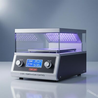Macchina di irradiazione UV da 365 nm con temperatura da 0 a 99 °C