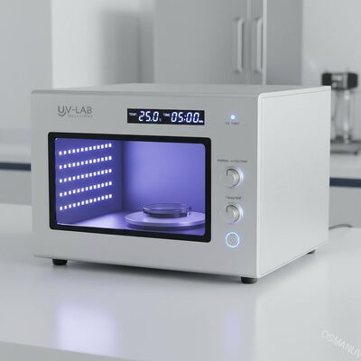 Macchina di irradiazione UV a 365 nm con controllo manuale/automatico della temperatura e del timer
