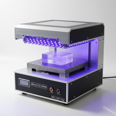 Macchina di curatura a LED a lunghezza d'onda ultravioletta di 365 nm per prodotti di 10 kg di peso