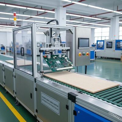 Tornio automatico per tavole | Attrezzatura di ribaltamento del pannello in legno PCB personalizzabile per la composizione completa della linea di produzione