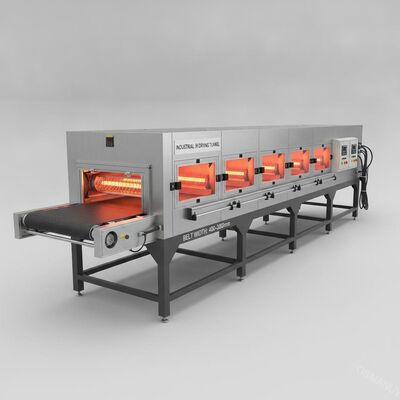 lndustrial IR Drying Tunnel for Screen Printing & Inks – Customizable Belt Width (400-2000mm) & Heating Zones