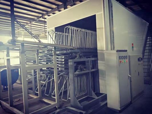 ISO9001 ha certificato la macchina di rivestimento UV del pavimento del riscaldamento a gas naturale 0,1 - 1m/min