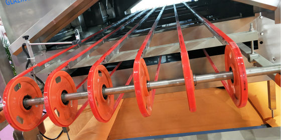 50 kg/h Capacità macchina per il trasporto a cinghia con controllo PLC avanzato