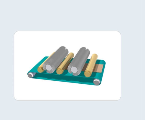 Linea di produzione della pittura di spruzzo spessore UV W1320mm della macchina ricoprente 150mm
