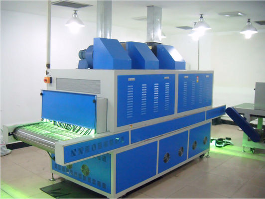 Attrezzatura di trattamento UV 3 del bordo del silicato di calcio - 10m/min