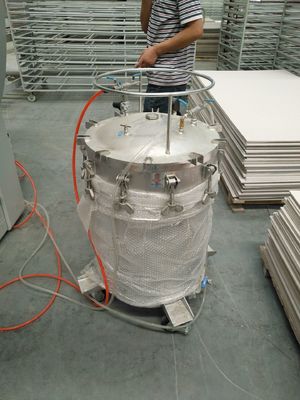 Dispositivo a induzione uv del punto della macchina di rivestimento del rullo di programma dello SpA