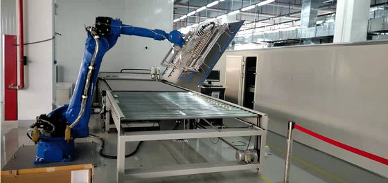 0-180° Macchina per rivestimento a spruzzo con sistema di controllo PLC/HMI per spessore di rivestimento 0,1-3 mm