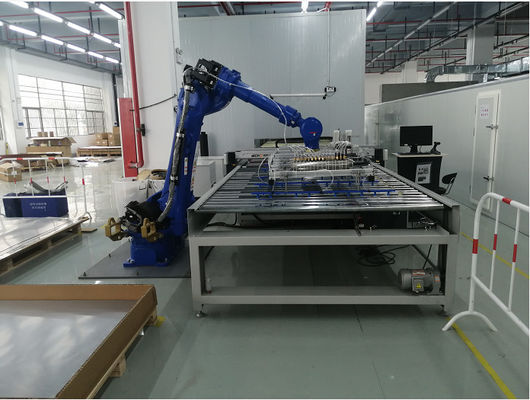 0-180° Macchina per rivestimento a spruzzo con sistema di controllo PLC/HMI per spessore di rivestimento 0,1-3 mm