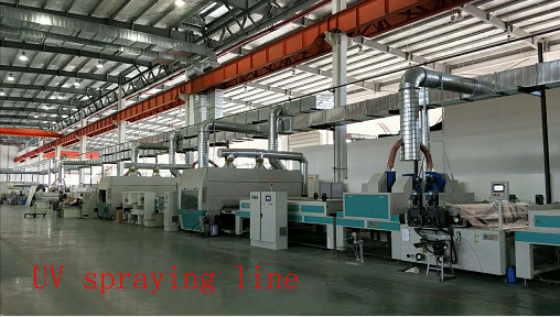 Larghezza ad alta velocità di 3m/Min Spray Coating Machine With 1000mm per uso industriale