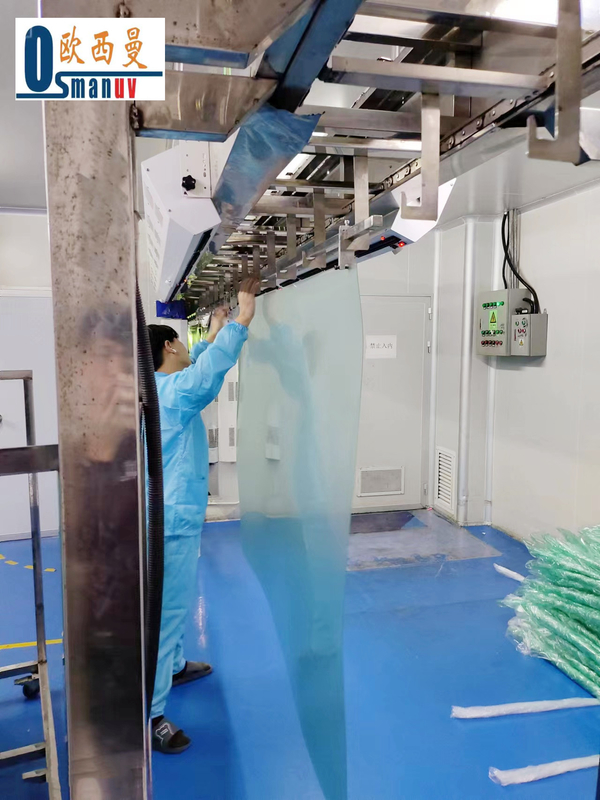 Macchina per il rivestimento delle tende di larghezza 1000 mm per il trattamento della superficie dei rulli di lucidatura 0-50m/min