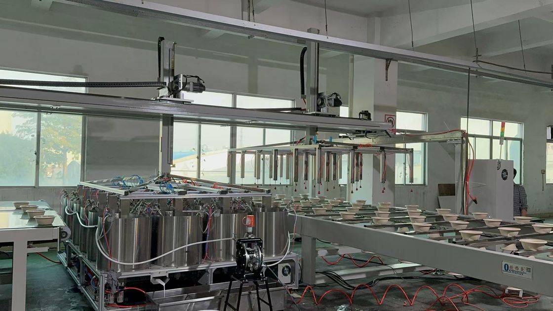 Linea di produzione di rivestimento interno a velocità elevata per il stampaggio della pasta da pasta