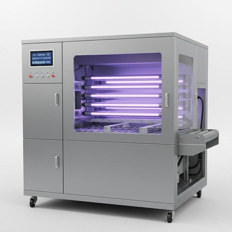 Controllo PLC Tec Illuminazione Macchina di rivestimento UV 380VAC