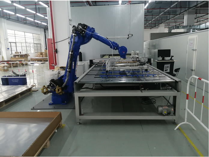 0-180° Macchina per rivestimento a spruzzo con sistema di controllo PLC/HMI per spessore di rivestimento 0,1-3 mm